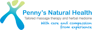logo Penny's Natural Health - Swedish & Remedial Message Therapist & Medical Herbalist